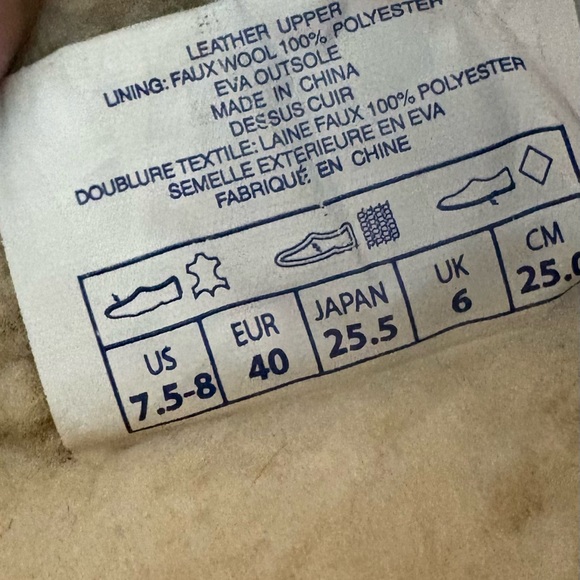 Pajar Men's Brown Suede Slip-On Loafers Men’s 6/Women’s 8 NWOT - Picture 5 of 6